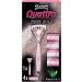 WILKINSON SWORD - Quattro For Women | Premium Metal Rose Gold | Razor Handle + 5 Blade Refills 5 Piece Set
