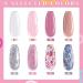 8 Colors Poly Nails Extension Gel | Clear White Pink Poly Nail Gel | Poly Nail Gel Kit Builder | Nail Extension Gel Kit | Multi-Color Set | French Manicure Set - Buy Online on GoSupps.com