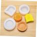 Milisten 4 Pcs Cake Mold Ice Cream Biscuit Silicone Soap Making Molds Molde De para Resina Chocolate Molds Cookie Cake Creative Baking Molds Aroma Silica Gel Cake Pie Muffin White Whitex2pcs 9X8X2.6CMx2pcs - Buy Online on GoSupps.com