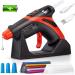 Cordless Hot Glue Gun Fast Preheating Gun Kit with 30 Pcs Sticks USB Rechargeable Melt Tools for Quick Home Repairs  Arts  Crafts  DIY and Festival Decorations