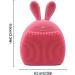 Soft Silicone Face Scrubber - Facial Cleansing Brush Face Scrub Clean Brush Face Brushes for Cleansing Cute Rabbit Ears Shape Manual Face Exfoliator Brush for Blackhead Pore Coatuiyo - Buy Online on GoSupps.com