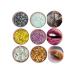 Glitter Eyeshadow Palette for Women - Sparkle and Shine with Sequin Infused Shades (6 Colors-C)