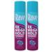 Rave Hs 4x Mega Unscnted Size 11z (PACK OF 2) 11 Ounce (Pack of 2)
