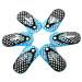 Spove Polka Dot Flip Flop Manicure Kit Set - Pack of 6 Blue | Personal Care - Buy Online on GoSupps.com