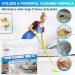 Sheets Floor Cleaner Pro Sheets Floor Cleaning Bionbox Pro Sheets Bathroom Floor Cleaner For Mopping Household Multifunction Cleaning Tablets Kfs326 (Blue One Size) Blue One Size - Buy Online on GoSupps.com