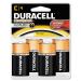 Duracell PGD MN1400R4ZX Coppertop Retail Battery Alkaline C Size (Pack of 4)