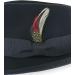 Belfry Gangster 100% Wool Crushable Dress Fedora in Black Grey Navy Brown Pecan - Large Black - Buy Online on GoSupps.com