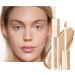 Oulac Hydrating Concealer Makeup | Medium coverage concealer for dark circles | Makeup concealer that nourishes the skin Light Medium concealer vegan 3.8ml Light Medium (C4) - Buy Online on GoSupps.com
