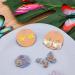 Savita 50 Pcs Earring Display Cards & Self-Adhesive Bags - Kraft Paper Mini Round Earring Holder Tags for DIY Ear Studs Jewelry Display (Brown) - Buy Online on GoSupps.com