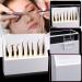 Noverlife 8-Slot Eyelash Tweezer Holder | Acrylic Lash Tweezer Storage Case with Dust-proof Cover | Organizer Stand for Salon & Home - Buy Online on GoSupps.com