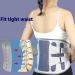 Back Brace - Lower Back Support Strap Lumbar Traction Device Lower Back Support Brace for Men Women Back Reliever Spinal Belt Blue I - Buy Online on GoSupps.com