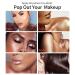 Aonat Highlighter Powder Stick - White & Pink Glittery Shimmer for Face Eyes Lips & Hair | Body Glow & Sparkle - Buy Online on GoSupps.com