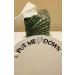 Honbay 4 Sets Funny Put Me Down Toilet Seat Stickers - Waterproof & Removable (Black) - Buy Online on GoSupps.com