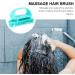 Goohochy Silicon Shampoo Brush for Women - Scalp Massager & Hair Cleaning Device - Blue 10.5x7x5.5cm - Ideal for Head Massage & Laundry Collector - Buy Online on GoSupps.com
