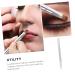 Buy Balacoo 3pcs Double Ended Lipstick Brush Set - Aluminum Alloy Lip & Mask Brush for Perfect Lip Lines - Buy Online on GoSupps.com
