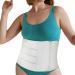 Abdominal Binder Post Surgery for Women or Men - 12" Wide Stomach Support Belly Binder Postpartum Wrap for C Section Pregnancy Compression, Tummy Tuck Belly Band, Plus Size Umbilical Hernia Belt (M) Medium
