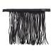 ARBO-INOX - Fly fringe - simple - colored - with or without ears (Extra Full Black) Extra Full Black