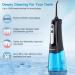 Cordless Water Dental Flosser - INSMART Professional 300ML Tank, USB Rechargeable, IPX7 Waterproof, 4 Modes - Oral Irrigator for Home and Travel - Buy Online on GoSupps.com