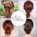 Bride Wedding Hair Comb Flower Pearl Rhinestone Metal Side Hair Clips Bridal Hair Decoration Accessories for Women and Girls - Buy Online on GoSupps.com