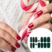 dijiusidy Nail Art Stickers Self-Adhesive Fingernail Decal with Strap Glue DIY Art Decor Full Cover Manicure Kits for Women Girls YMX190 - Buy Online on GoSupps.com