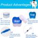 Bearals Denture Box with Brush & Strainer - Blue 2 | Denture Cup, Case, Cleaning & Soaking Cup for Mouth Guard, Retainer - Buy Online on GoSupps.com