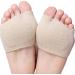 Metatarsal Pads Foot Cushion Pads for Women and Men Fabric Soft Socks for Supports Feet Pain Relief Metatarsal Sleeve Pads for Mortons Neuroma Metatarsalgia Calluses Blisters (Beige-XL(UK9.5-11.5))