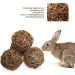 Nature Willow Ball Toys for Small Animals - 4-Piece Set for Guinea Pigs Rabbits Chinches & Birds - Ideal Pet Accessories (10cm) - Buy Online on GoSupps.com