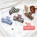 8 Pack Medium Size Leopard Print Hair Claw Clips - Strong Hold Acrylic Barrettes for Women and Girls - Buy Online on GoSupps.com