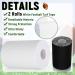 Jenaai 2 Roll Extra Wide Football Turf Tape - Waterproof and Ultra Sticky Athletic Tape for Arm Protection and Turf Burn Prevention - Black and White - Buy Online on GoSupps.com