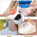 Molain 4 Pairs Heel Cushion Inserts Self-Adhesive Heel Grips Shoe Pads for Too Big Loose Shoes Anti-Slip Heel Cushion Pads Filler Anti Blister Foot Care Protectors Women and Men Black - Buy Online on GoSupps.com