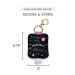 Studio Oh! Moons & Stars Hand Sanitizer Holder with Travel Bottle - Refillable Mini Bottle for Clean & Germ-Free Hands on the Go - Buy Online on GoSupps.com