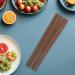  ANDRESLAD ANDRESLAD 6 Pairs Chicken Wings Wooden Hotpot Chopsticks Wooden Camping Chopsticks Japanese Saibashi Chopsticks for and Frying Chopsticks for Brown - Buy Online on GoSupps.com