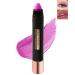 Metallic Diamond Glitter Matte Lipstick Crayon Pencil Long Lasting Non-Stick Red Shiny Creamy Lip Gloss Lip Liner Pen Sparkling High Pigment Waterproof Eyeshadow Shimmer Lip Blam Stain Makeup 11#