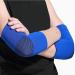 Kids Arm Guard & Compression Elbow Pads - Elbow Protection Sleeves for Cycling Basketball Volleyball (Pink) - 1 Pair - Buy Online on GoSupps.com