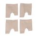 2 Pairs Forefoot Cushion Pads Socks Nursing Cover Threaded Thickened Forefoot Mat Forefoot Cushioning Pads Cushioning Forefoot Toe Sock Forefoot Insoles