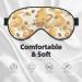 Shop Groovy Floral Adjustable Sleep Mask | Double-Sided Soft Eye Covers for Perfect Shading & Eye Edema Relief - International Shipping Available - Buy Online on GoSupps.com