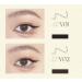 Double Tip Lower Eyelash Pencil Waterproof Double-Tip Eyelash Pencil Waterproof Liquid Eyeliner (3PCS-Black) - Buy Online on GoSupps.com