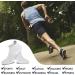 ACTINPUT Men's Anti-Blister Athletic Performance No Show Running Socks 7 Pairs - White, Size L-XL - Buy Online on GoSupps.com