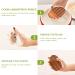 3-Pack Cleaning Kitchen Sponges Oval Black Orange Stripes Kitchen Cellulose Dishwashing Wood Pulp Cotton - Buy Online on GoSupps.com