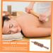 Minkissy 4-Piece Wooden Massage Tool Set - Portable Body Roller & Unicorn Headband for Fitness & Relaxation - Buy Online on GoSupps.com