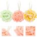 FOMIYES 3pcs Bath Flowers - Loofah Sponge & Exfoliating Body Scrubber for Men & Kids | Shower Accessories & Cleaning Supplies - Buy Online on GoSupps.com