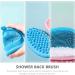 Magiclulu 3-Piece Silicone Hair Brush Set for Kids & Adults | Versatile Cleaning & Shower Brushes - Buy Online on GoSupps.com