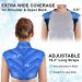 Chenove Shoulder Ice Pack with Compression Strap - Rotator Cuff Gel Wrap for Pain Relief, Swelling, and Inflammation - Reusable Cold Therapy for Upper Back and Neck - Buy Online on GoSupps.com