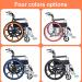 WhBeoy Wheelchair Push Rim Covers (20-24inch / 1pair) Rear Wheel Sports Wheelchair Cover Easy Installation Hand/Comfortable for Four Seasons 24/22inch A 24/22inch A - Buy Online on GoSupps.com