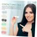 Partykindom 12-Sentence Contact Lens Container | Multicolored Travel Lens Case & Holder | Small Plastic Eye Lens Case for Travel - Buy Online on GoSupps.com