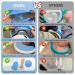 Yunchi XL Waterproof Shower Leg Protector - Anti-Slip Reusable Band for Foot & Lower Leg Plaster - Ideal for Adults - Buy Online on GoSupps.com