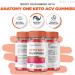 Anatomy One Keto Gummies with Apple Cider Vinegar - Advanced Weight Loss Supplement (60 Gummies) - Buy Online on GoSupps.com