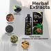 Buy Herbal Hair Dye Shampoo 3 in 1 for Gray Hair - 17oz/500ML (Black) | Effective Gray Coverage Natural Ingredients - International Shipping Available - Buy Online on GoSupps.com