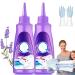 Lakatarina Stain Remover Active Enzyme Laundry Stain Remover Laundry Stain Remover Garment Stubborn Stain Cleaner Oil Remover for All Washable Fabrics (2PCS)