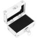 Nail Drill Bit Holder Box Professional Nail Polish Head Storage Box Secure Lock Design Organizers Container with Transparent Flip Cover for Salon Nail Grinding Head (Silver) - Buy Online on GoSupps.com